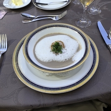 ホテル阪急インターナショナルの画像｜試食会のスープ