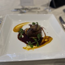 ウェスティン都ホテル京都の画像｜フェア試食会でいただいたお肉料理。
有名ホテルともあって満足のいくお料理でした。