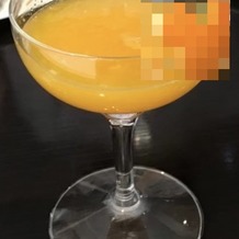アルカンシエル luxe mariage 名古屋の画像｜搾りたてオレンジジュース