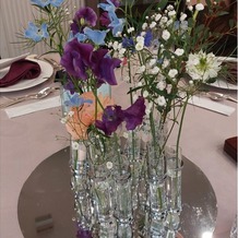 ホテルアソシア静岡の画像｜テーブル装花