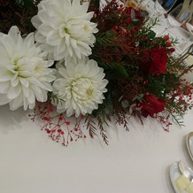 スイスホテル南海大阪の画像｜テーブル装花