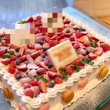 Belle fuga（ベルフーガ）の画像｜1番安いケーキでもこれだけ豪華です
スヌーピーのクッキーは持ち込みです