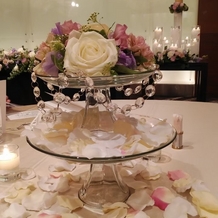 京王プラザホテル札幌の画像｜各テーブルのお花はゲストにお持ち帰りして頂きました。