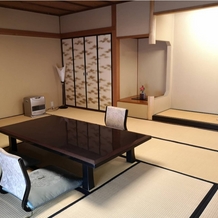 料亭　松楓閣の画像｜こうした和室を当日は控室として使うことができるそうです