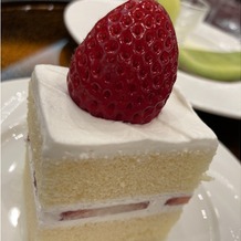 ホテル雅叙園東京の画像｜甘さ控えめで、程よい大きさで最後にペロっと食べられました。