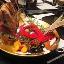 ホテル雅叙園東京の画像｜お祝いコースの鯛の姿焼きです。参加した家族にも喜んでもらえました。