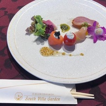 奄美の里 サウスヴィラガーデンの画像｜彩りの一皿　～季節野菜とハーブを添えて～