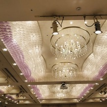品川プリンスホテルの画像｜披露宴会場の天井