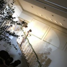 ラ・セーヌブランシュの画像｜花嫁登場は階段からで素敵でした