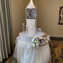 ディズニーアンバサダーホテルの画像｜シンデレラをイメージしたケーキ