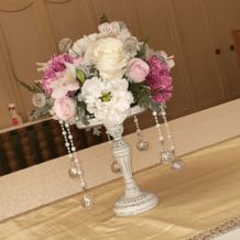 ディズニーアンバサダーホテルの画像｜料理が並ぶテーブルに飾られていたお花です。