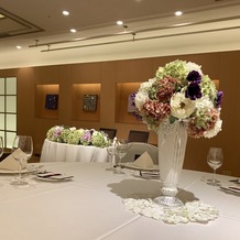 ＡＮＡインターコンチネンタルホテル東京の画像｜試食会の食事テーブル