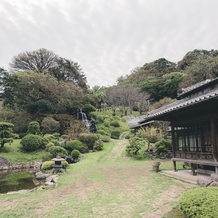 マナーハウス島津重富荘の画像｜式場の庭園