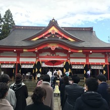 富山第一ホテルの画像｜日枝神社での神前式