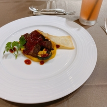 オリエンタルホテル広島の画像｜試食の料理　肉料理