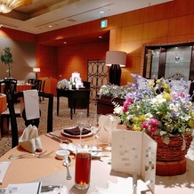 横浜ベイホテル東急の画像｜披露宴会場にてお食事を頂きました