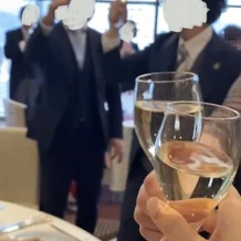 ホテルグランヴィア広島の画像｜乾杯は全員シャンパン