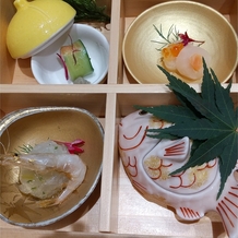 大阪天満宮の画像｜一番最初にでてきた料理。見た目も味も文句なしでした。