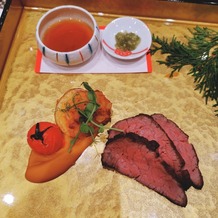 大阪天満宮の画像｜メインの牛肉です。