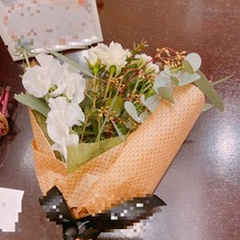 アーカンジェル迎賓館　宇都宮の画像｜頂いた花束