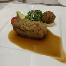 アーフェリーク迎賓館　熊本の画像｜国産豚ロース肉クルミ豚足コロッケ、これが一番美味しかった！！