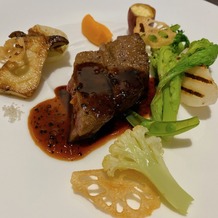 ヒルサイドクラブ迎賓館　徳島の画像｜阿波牛を使った肉料理と季節野菜が美味しかった。