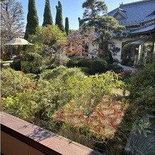横浜うかい亭の画像｜特別室からはお庭が見えます。