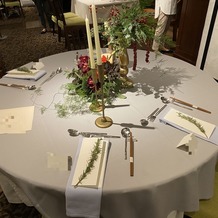ザ ナンザンハウス（ＴＨＥ ＮＡＮＺＡＮ ＨＯＵＳＥ）の画像｜テーブル装花