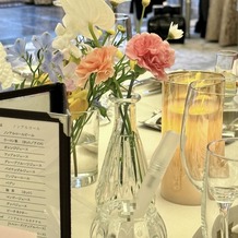 百花籠（ひゃっかろう）―Neo Japanesque Wedding―の画像｜会場ゲストテーブル装花