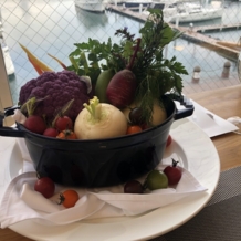 ホテルマリノアリゾート福岡の画像｜こだわりのお野菜たち