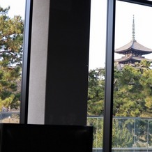 KOTOWA　奈良公園　Premium Viewの画像｜披露宴会場からは、五重塔が見えます