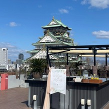 THE LANDMARK SQUARE OSAKA（ザ ランドマークスクエア オオサカ）の画像｜屋上からみえる大阪城も最高でした。