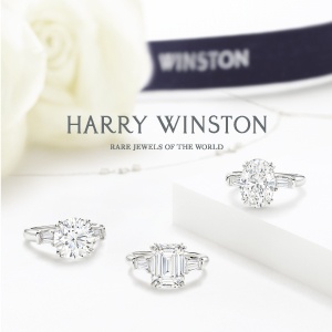 Harry Winston ハリー ウィンストン の婚約指輪 エンゲージメントリング ゼクシィ ブランドリングコレクション