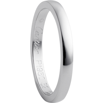 バレリーナ カーブ ウェディング リング - Cartier（カルティエ）の結婚指輪(マリッジリング)