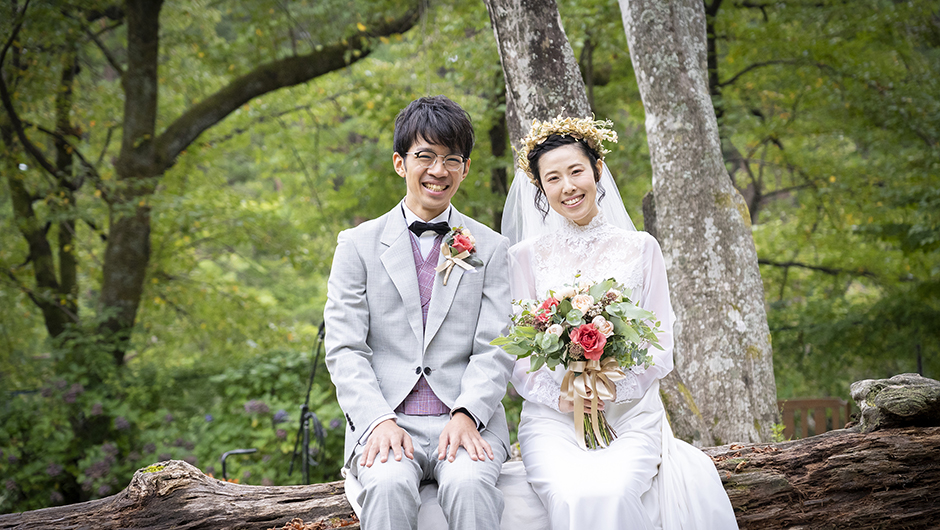 油井喫茶へようこそ 森の中で叶えたパーティ 結婚式実例集 ゼクシィ