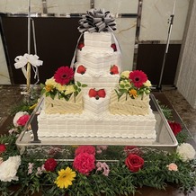 ブルーミントンヒルの画像｜ウェディングケーキ