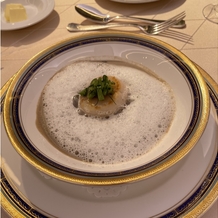 ホテル阪急インターナショナルの画像｜きのことホタテのスープ