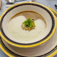 ホテル阪急インターナショナルの画像｜きのこのスープこれが絶品でした