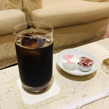 第一ホテル東京の画像｜説明時に頂いた
アイスコーヒー