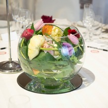 第一ホテル東京の画像｜テーブル装花