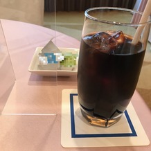 ヒルトン東京の画像｜説明時に頂いた
アイスコーヒー