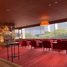 ヒルトン東京の画像｜4階のお気に入りのラウンジです。和モダンで素敵でした。