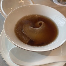 ＬＵＣＩＳ（ルーキス）の画像｜フカヒレときのこのスープです。少し味が濃いめに感じました。