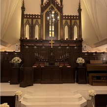 名古屋観光ホテルの画像｜厳かな雰囲気の漂うクラシックな礼拝堂