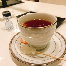 ＡＮＡクラウンプラザホテル熊本ニュースカイの画像｜ウェルカムドリンクの紅茶