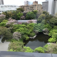 八芳園の画像｜６階から見た庭園