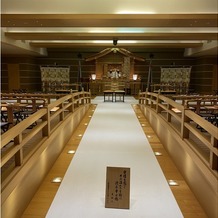 八芳園の画像｜神前式スタイルの会場を正面から