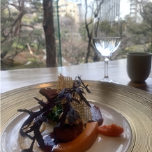 八芳園の画像｜フェアでいただいた料理。とても美味しい。