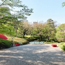 八芳園の画像｜集合写真の撮影場所です。