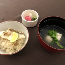 八芳園の画像｜和食のメニューは少ないので有難い